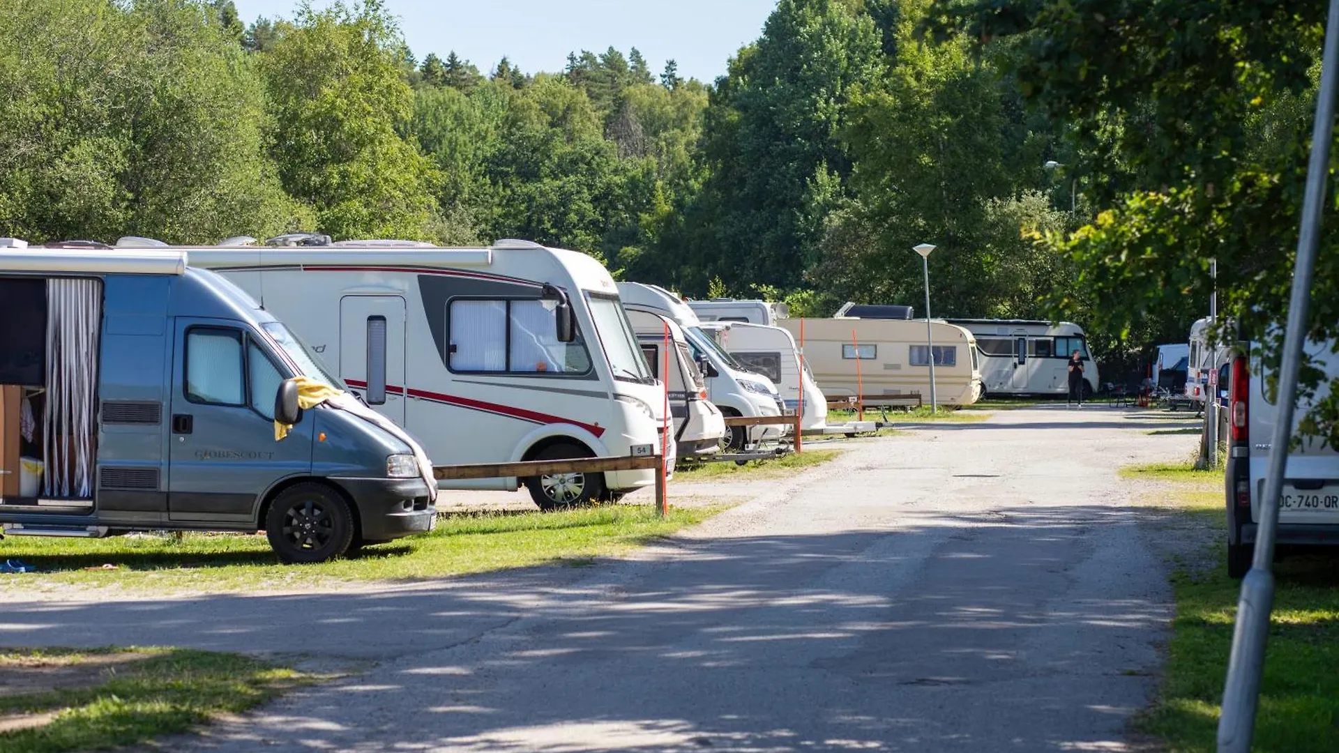 ** Campingplads Stockholm Aengby Camping Sverige